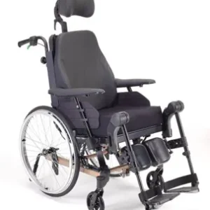 Multifunktions- und Lagerungsrollstuhl Rea Clematis Pro mit Theraphietisch perlmuttbeige