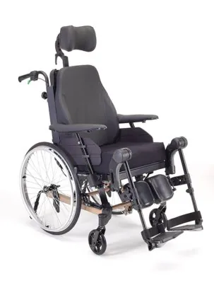 Multifunktions- und Lagerungsrollstuhl Rea Clematis Pro mit Pelotten perlmuttbeige – Bild 2