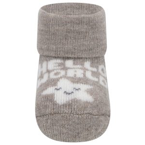 Babysocken 2er Pack „Hello World“ (Variante 3)
