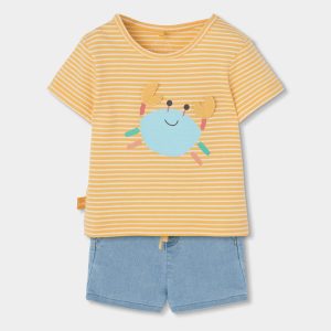 Set Pullover & Hose für Babys (gestreift) von Boboli