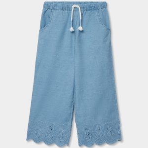 Denim Hose, bestickt (bleich) von Boboli