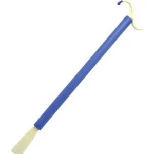 An- und Ausziehstab mit Schuhlöffel ca.61cm blau