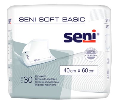 Bettschutzunterlagen Seni Soft Basic 40×60 (1 Karton: 12 x 30 Stück) – Bild 2