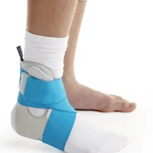 Knöchelorthese Push ortho Aequi Junior grau/türkis universal