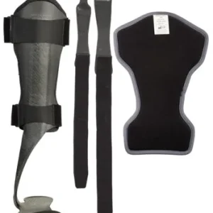 Knöchel-Fußorthese ToeOFF 2.0 mit Umlenkschlaufe, schwarz