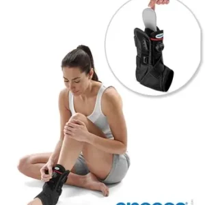 AIRCAST AirPro Sprunggelenorthese, schwarz