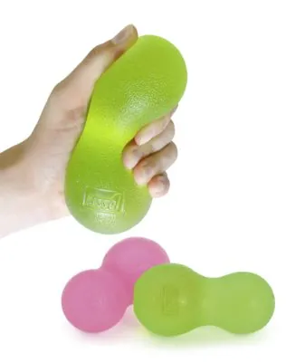 SISSEL Handtrainer Twin Grip Set, pink und grün – Bild 2