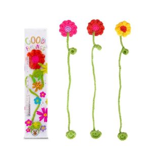 GFH Lesezeichen Häkel-Blume