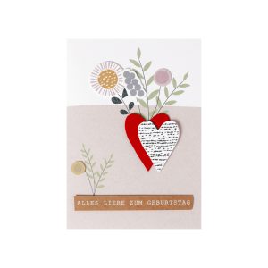 Farbfreudekarte „Alles liebe zum Geburtstag“