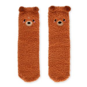 Anti Rutsch Socken Teddybär, „It’s a match!“