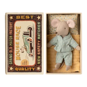 Kleiner Bruder Maus in Streichholzschachtel