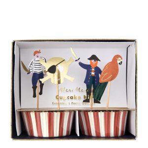 „Piraten“ Cupcake-Topper von Meri Meri