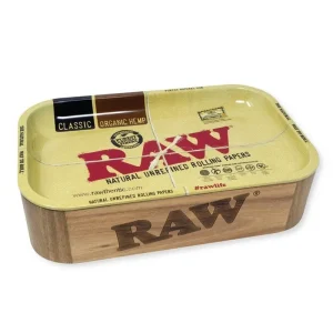 RAW Wooden Cache Box mit RAW Classic Tray