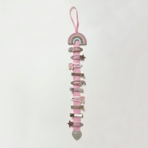 Haarspangen Aufhänger „Shimmer Rainbow“