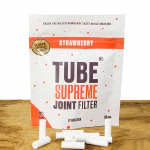 Tube Supreme Joint Filter Strawberry Ø6mm 50er Pack