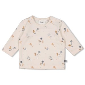 Longsleeve AOP – Howdy (Natur)