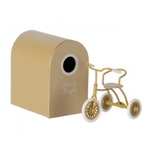 Dreirad & Garage von Maileg (ocker)