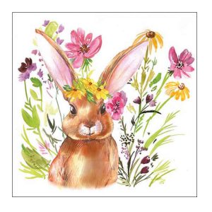 Ambiente Girl Bunny Servietten