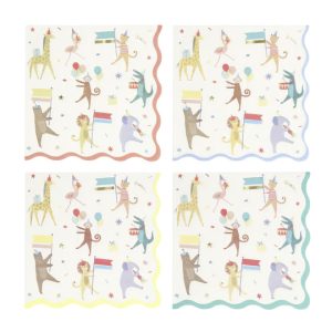 Servietten „Tier-Parade“ von Meri Meri