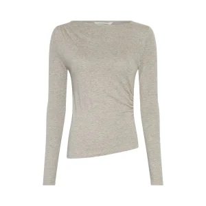 Moss Copenhagen Lyocell-Langarmshirt Warm LGM