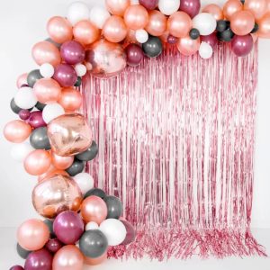 Party Vorhang (roségold)