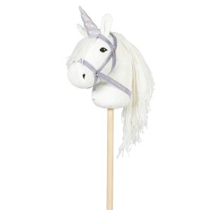 Einhorn Zaumzeug für die Hobby Horses (violett)