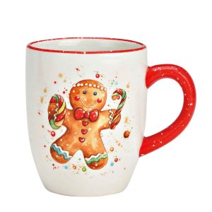 Wurm Lebkuchen Becher Keramik