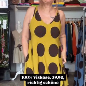 Kleid dotts grün ***