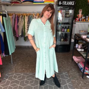 Leinenkleid “Streifen”