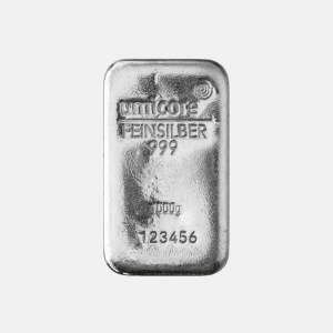 Umicore 1 kg Silberbarren
