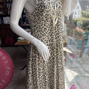 Kleid leo creme/khaki
