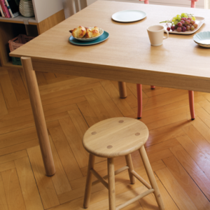 Hocker Eiche massiv